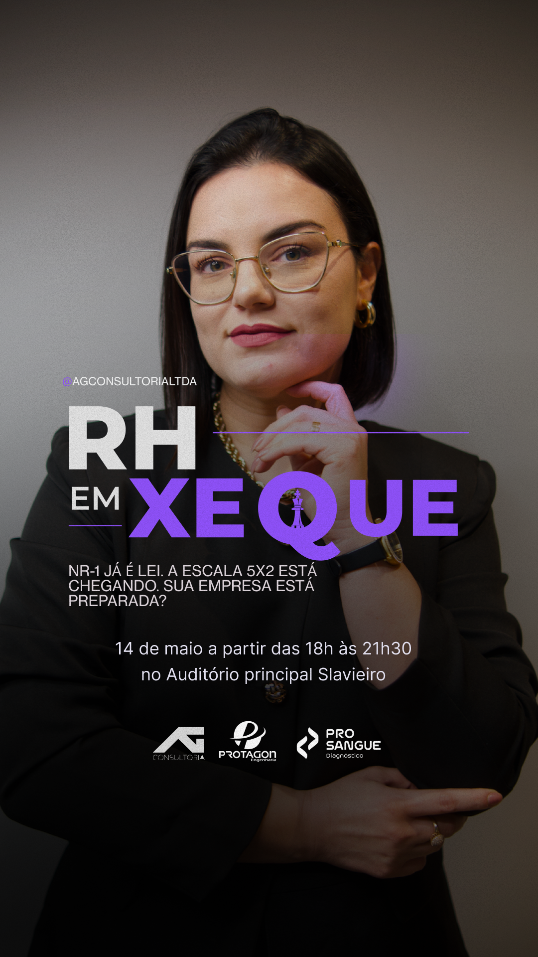 RH em Xeque — pôster do evento